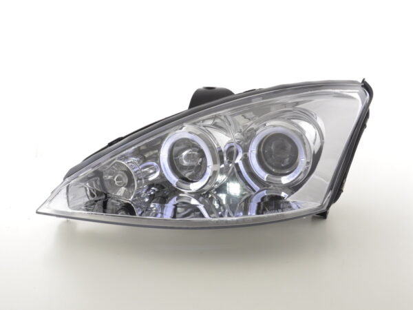 Scheinwerfer Set Ford Focus  98-01 chrom – Bild 2