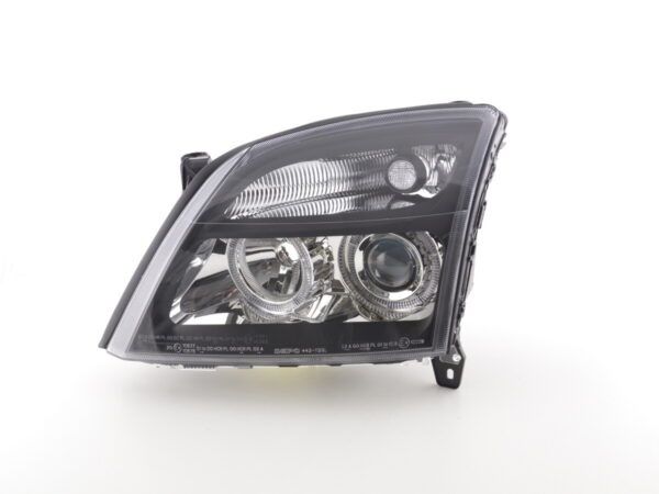 Scheinwerfer Set Angel Eyes Opel Vectra C  02-04 schwarz – Bild 4