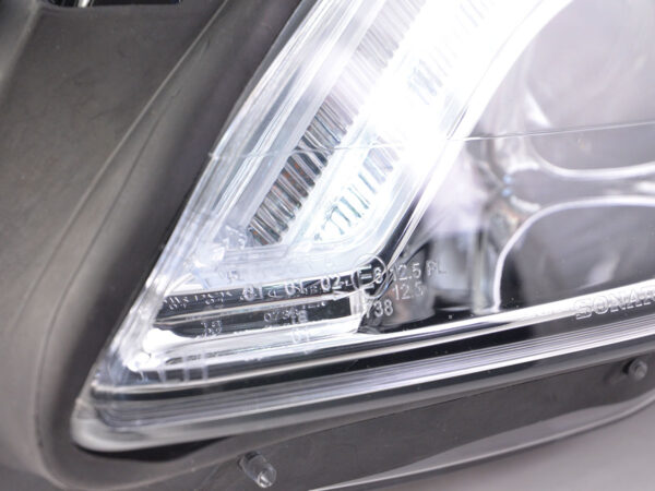 Scheinwerfer Set Xenon Daylight LED TFL-Optik Mercedes-Benz S-Klasse (221)  05-09 chrom – Bild 6