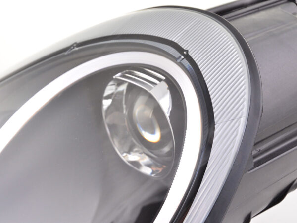 Scheinwerfer Set Daylight LED TFL-Optik Porsche Boxster (987)  04-08 schwarz – Bild 9
