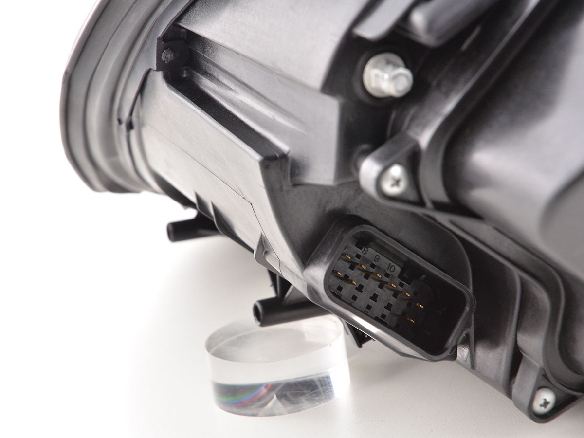 Scheinwerfer Set Xenon Daylight LED TFL-Optik Porsche Boxster (987)  04-08 silber – Bild 7