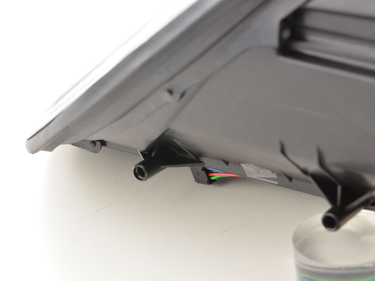 Scheinwerfer Set Xenon Daylight LED TFL-Optik Porsche Boxster (987)  04-08 silber – Bild 4