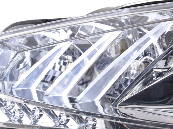 Scheinwerfer Set Daylight LED TFL-Optik VW Golf 6  08- chrom – Bild 7