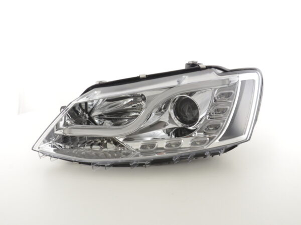 Scheinwerfer Set Daylight LED Tagfahrlicht VW Jetta 6  ab 2011 chrom