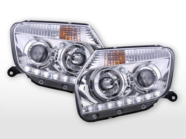 Scheinwerfer Set Daylight LED Tagfahrlicht Dacia Duster  ab 2014 chrom