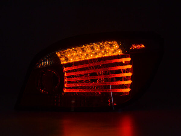 LED Rückleuchten Set BMW 5er E60 Limousine  08-09 rot/klar – Bild 4