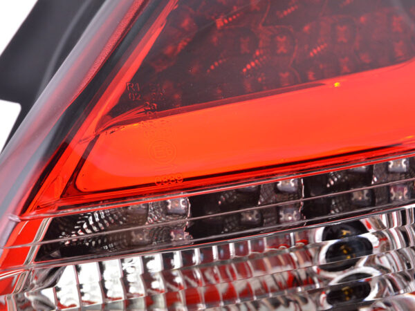 LED Rückleuchten Set Ford Focus 3 Schrägheck  11-14 rot/klar – Bild 5