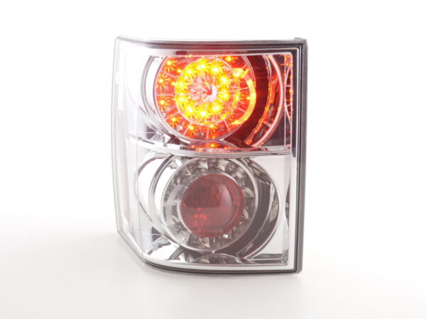 LED Rückleuchten Set Land Rover Range Rover  02-05 chrom mit Led Blinker – Bild 3