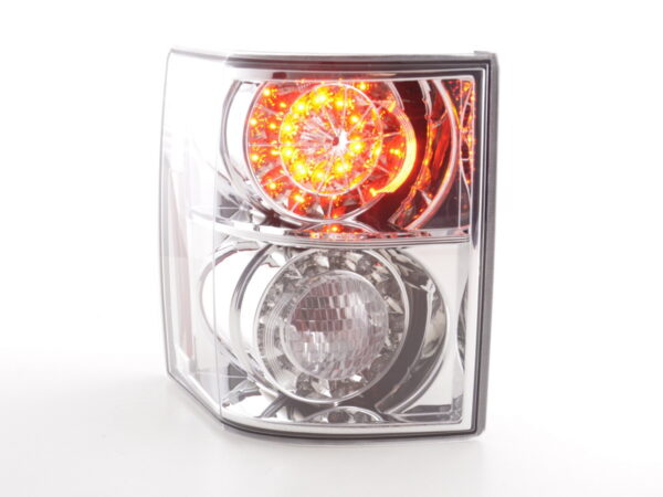 LED Rückleuchten Set Land Rover Range Rover  02-05 chrom mit Led Blinker – Bild 14