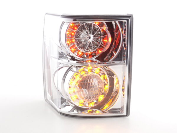 LED Rückleuchten Set Land Rover Range Rover  02-05 chrom mit Led Blinker – Bild 15