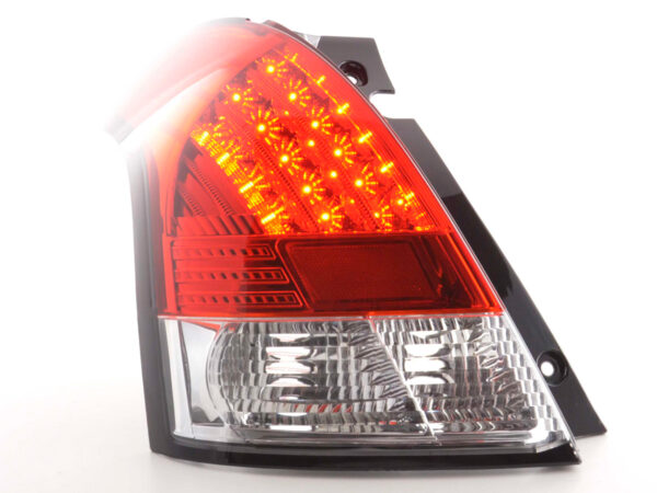 LED Rückleuchten Set Suzuki Swift Typ MZ  05- klar/rot