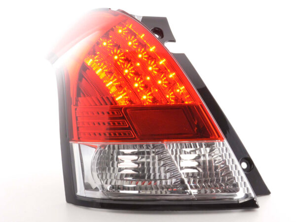 LED Rückleuchten Set Suzuki Swift Typ MZ  05- klar/rot – Bild 5