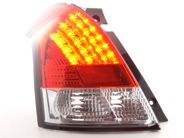 LED Rückleuchten Set Suzuki Swift Typ MZ  05- klar/rot – Bild 3
