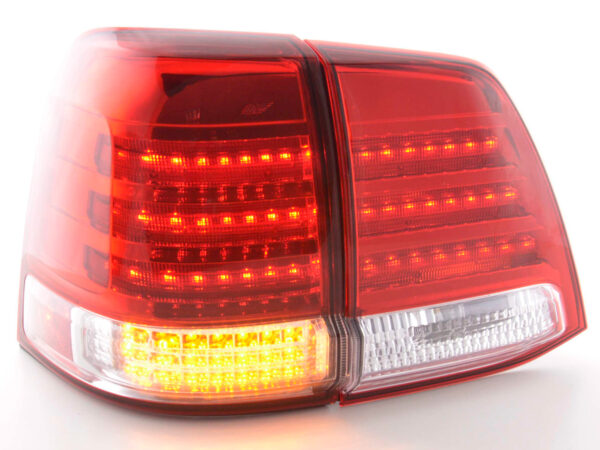 LED Rückleuchten Set Toyota Land Cruiser Typ FJ200  07-08 chrom – Bild 5