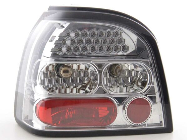 LED Rückleuchten Set VW Golf 3 Typ 1HXO  92-97 chrom – Bild 6