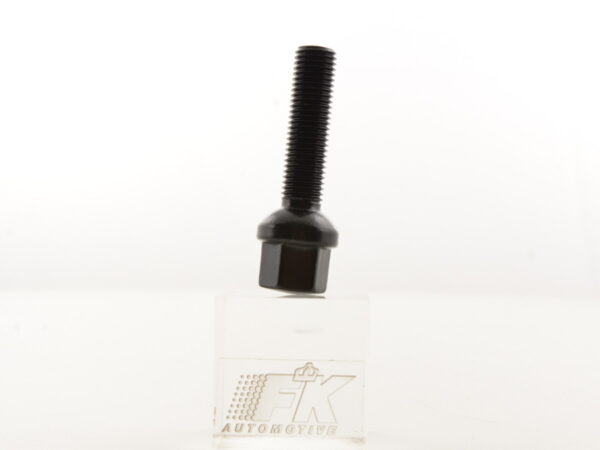 Radschrauben Set (8 Stk.) Schaftlänge 45mm Kugelbund schwarz M12x1,5 – Bild 5