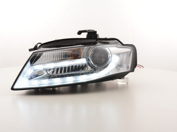 Scheinwerfer Set Daylight LED Tagfahrlicht Audi A4 ab  2008 chrom – Bild 2