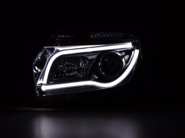 Scheinwerfer Set Daylight LED TFL-Optik Dacia Duster  10-13 chrom – Bild 7