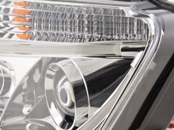 Scheinwerfer Set Daylight LED TFL-Optik Dacia Duster  10-13 chrom – Bild 4