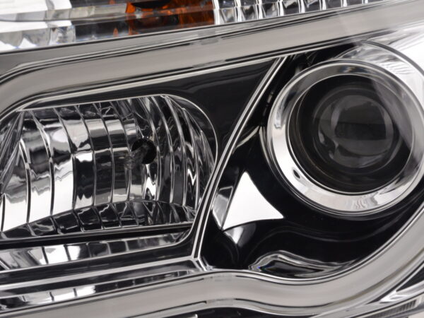 Scheinwerfer Set Daylight LED TFL-Optik Dacia Duster  10-13 chrom – Bild 5