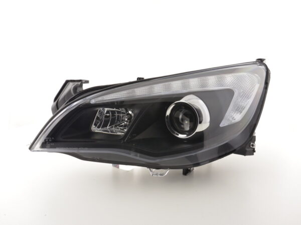 Scheinwerfer Set Opel Astra J 5-türig  2009-2012 schwarz mit Motor – Bild 4